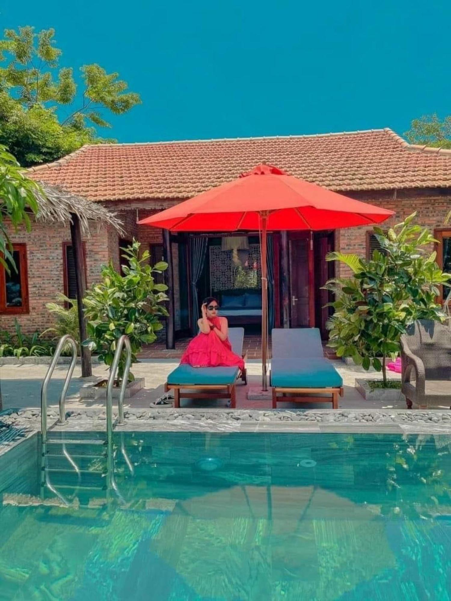 An Vien Coffee & Villa Ha Bang ภายนอก รูปภาพ