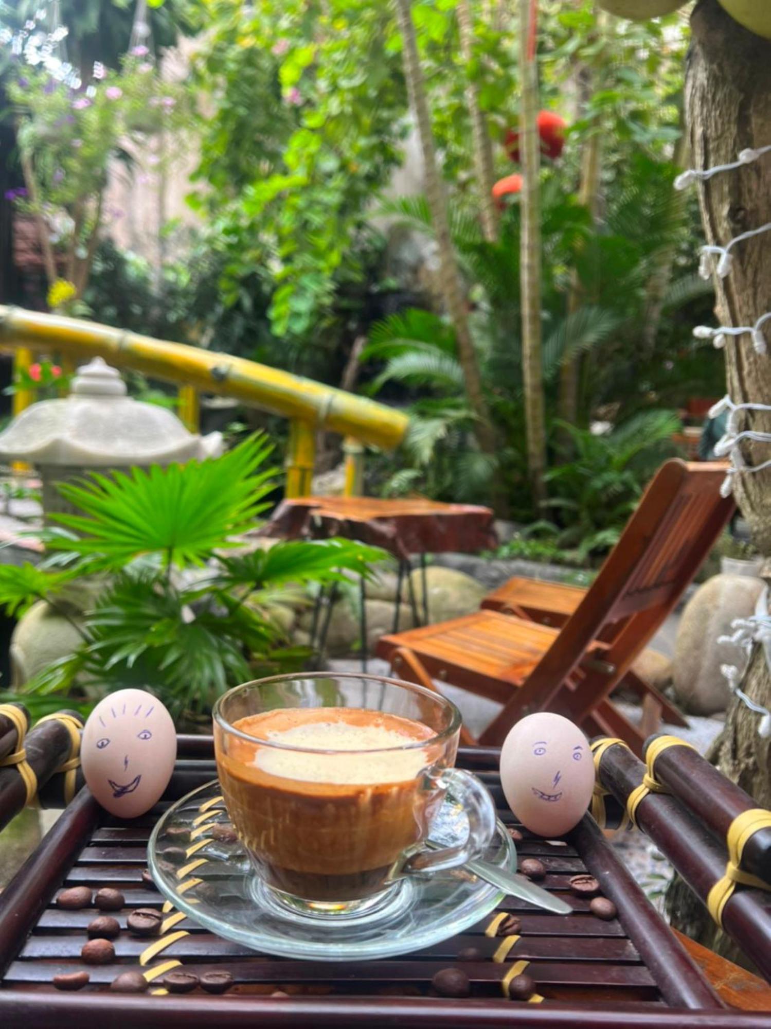 An Vien Coffee & Villa Ha Bang ภายนอก รูปภาพ